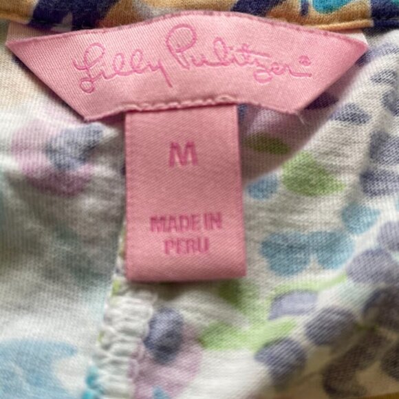 Lilly Pulitzer | Tropical Print Shift Dress | Multicolor | Size M | Used - Picture 5 of 5